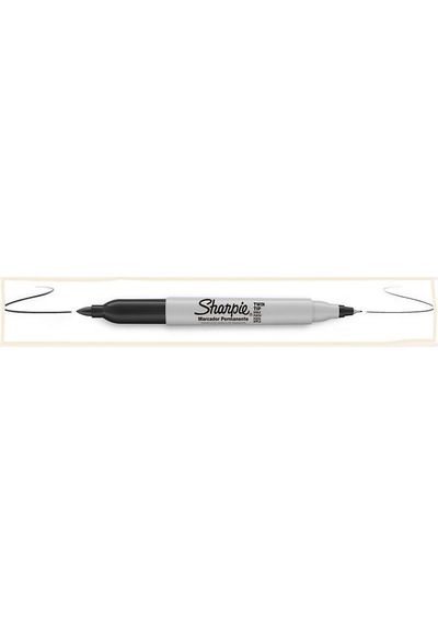 Sharpie Fine & Ultra Fine Siyah Permenant Markör