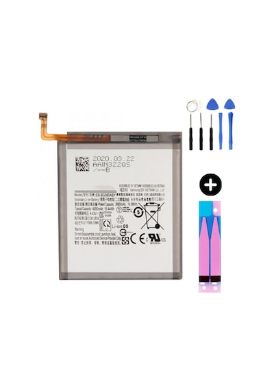 Samsung Galaxy Note 20 N980f Uyumlu A Kalite Batarya Pil + Montaj Seti