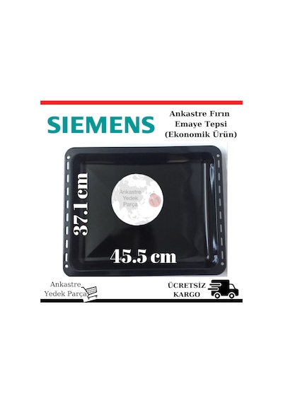 Siemens Uyumlu Ankastre Fırın Emaye Tepsi Ekonomik Ürün - 453446478