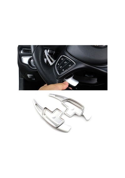 MERCEDES W176 C117 W205 W213 W218 AMG F1 KULAKÇIK GÜMÜŞ GRİ