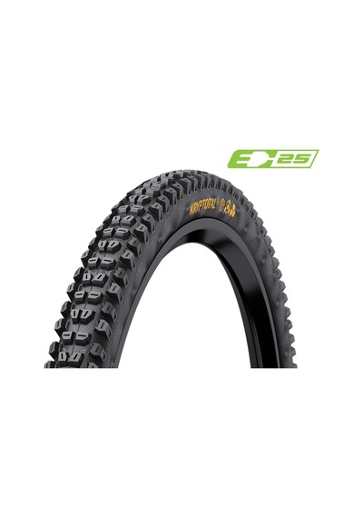 Continental Kryptotal-r 29x2.40 E-25 Soft-compound Downhill-casing Tubeless Ready Dış Lastik Co0101992 Siyah