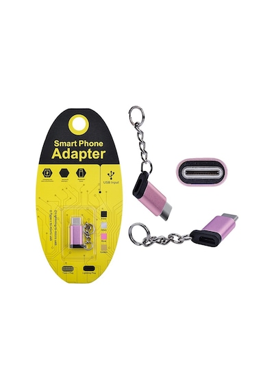 Mikro Usb To Type C Dönüştürücü Çevirici Anahtarlıklı Başlık