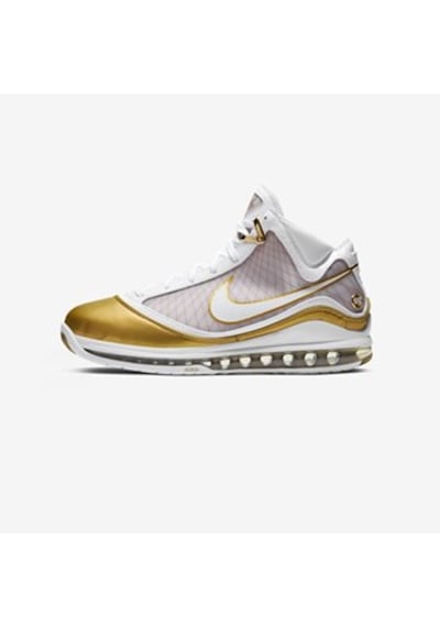 Nike Lebron 7 China Moon Basketbol Ayakkabısı Altın - Dore