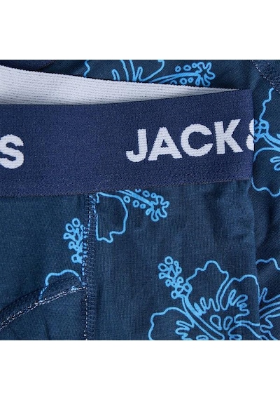 Jack & Jones Jack&jones Anthony Print Noos 3' Lü Erkek Lacivert Boxer