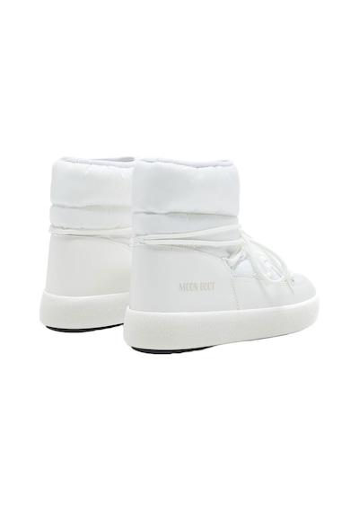 A001 White Bot Kar Kadın 80d2450080 Moon Boot Ltrack Low Nylon Wp Beyaz