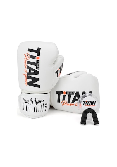Titan Sport Model 2 Beyaz Boks Eldiveni+dişlik Seti Çok Renkli