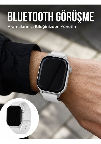 Akıllı Saat Amoled Ekranlı Sağlık Ve Spor Takip Özellikli - Lisinya