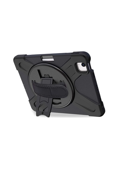Apple İpad Air 11 2025 Kılıf A3266-a3267 Heavy Defender Siyah İpad Air 11 2025 İle Uyumlu Kılıf - Siyah