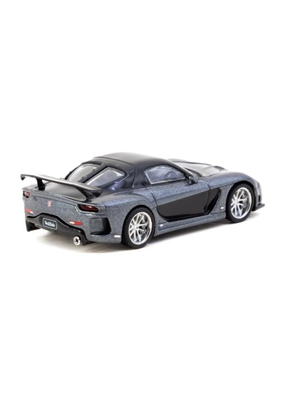1/64 Mazda Rx-7 Veilside Fortune7 Grey Metallic / Black Çok Renkli