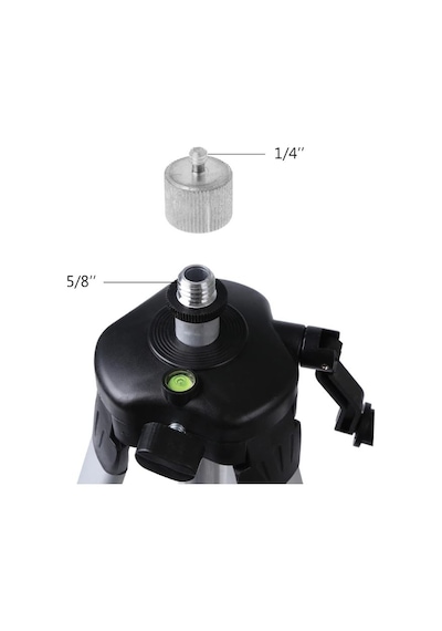 5/8 İnç Tripod Vidasını 1/4 Inçe Dönüştürücü Vida Adaptörü