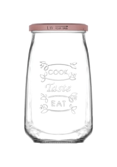 2 Adet Lav Tasty Kavanoz 1050 Cc Çok Renkli