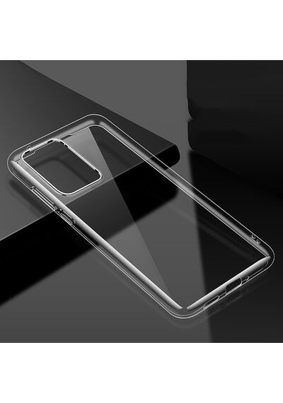 Huawei P40 İle Uyumlu Kılıf Şeffaf Esnek Silikon Telefon Kılıfı Kapak