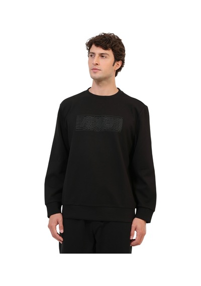 Lumberjack Ml Vance 16ıtl-14 6pr Erkek Sweatshirt siyah