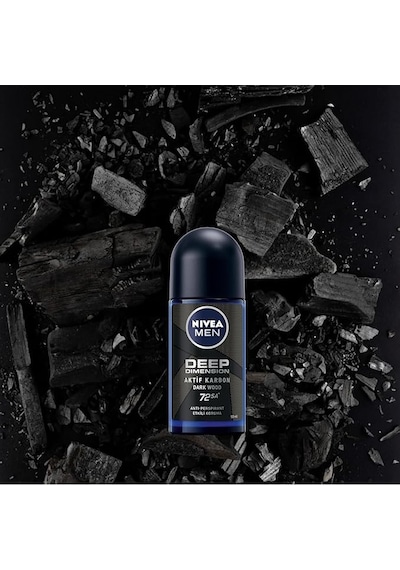 Nıvea Men Deep Dimension Roll-on 50 Ml X 3 Adet