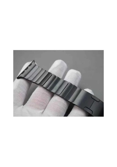 Apple İle Uyumlu Watch 38mm/40mm Krd-35 Metal Kordon Siyah Çok Renkli