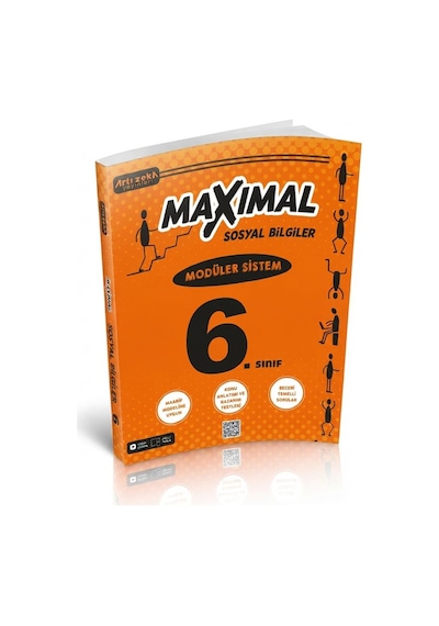 Artı Zeka Yayınları 6. Sınıf Maximal Sosyal Bilgiler Modüler Set 6 Modül