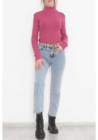 Buyers Butik - Balıkçı Yaka Body Fuşya - 7656.1319. 001