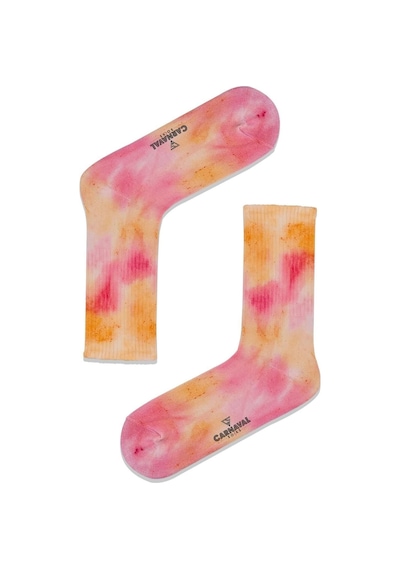 Carnaval Socks 5'li Batik Renkli Çorap Tasarımlı Renkli Tasarım Set Kutusu Renkli