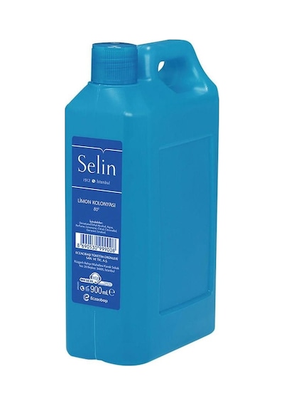 Selin 80 Derece Limon Kolonyası Bidon 900 ML