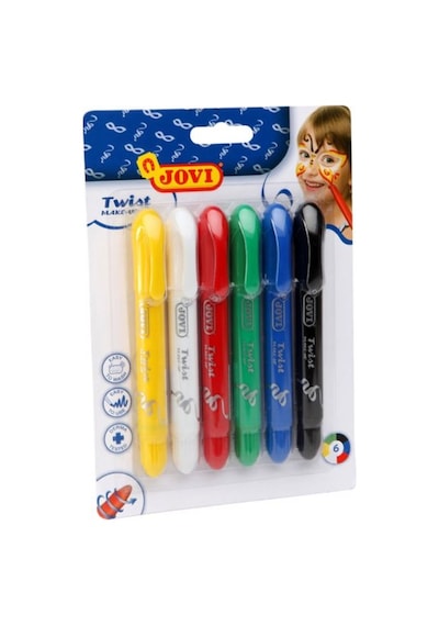 Jovi Twist Stik Yüz Boyama Kalemi 6 Renk