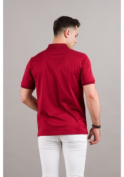 Nehir By Faruk Ülker Polo Yaka Çıtçıtlı Merserize Erkek Tişört
