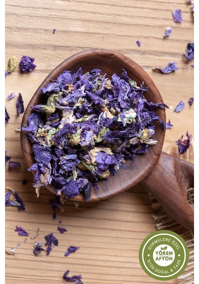 Yörem Afyon Aydın Yöresinden Kurutucu Ebegümeci Çiçek, Irbik, Kazankarası Malva Sylvestris 60gr.