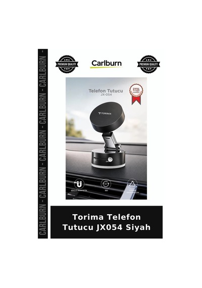 Premium Torima Telefon Tutucu Jx054 Siyah Ofis Aksesuarı Araç Gereci Manyetik Stant