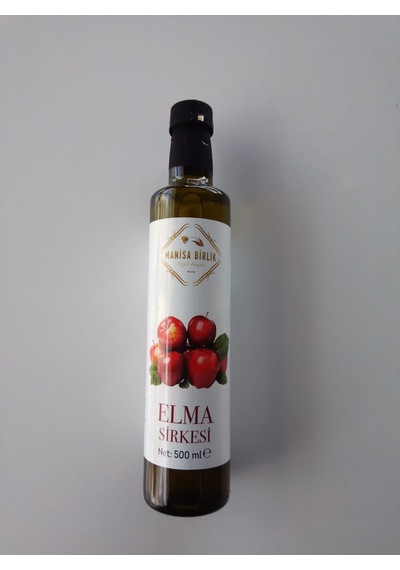 Elma Sirkesi Cam Şişede Doğal Fermantasyon 500 Ml