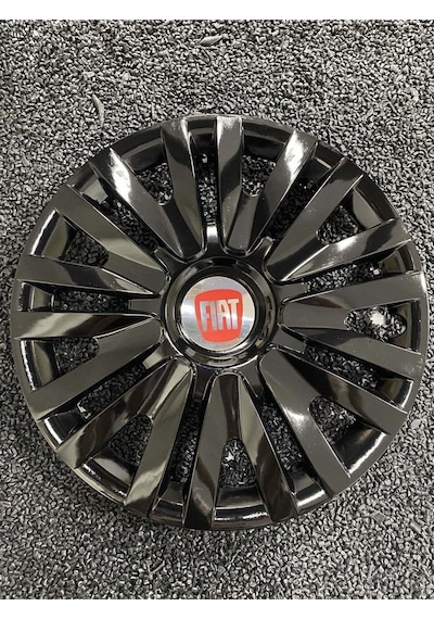 Fiat Palio Weekend 14" Kırılmaz Jant Kapağı Siyah 4911syhfiat