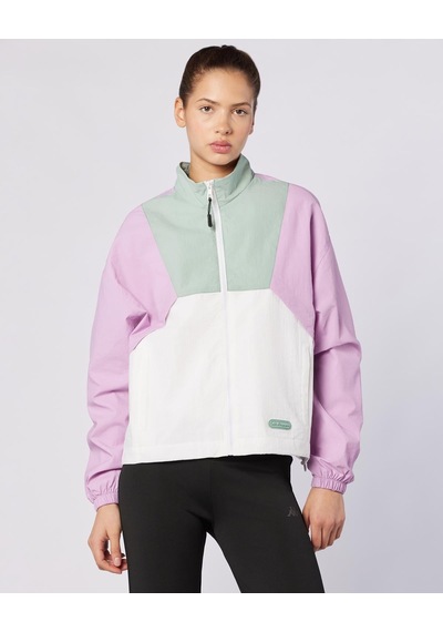 Kappa Andyse Kadın Pembe-beyaz Comfort Yağmurluk
