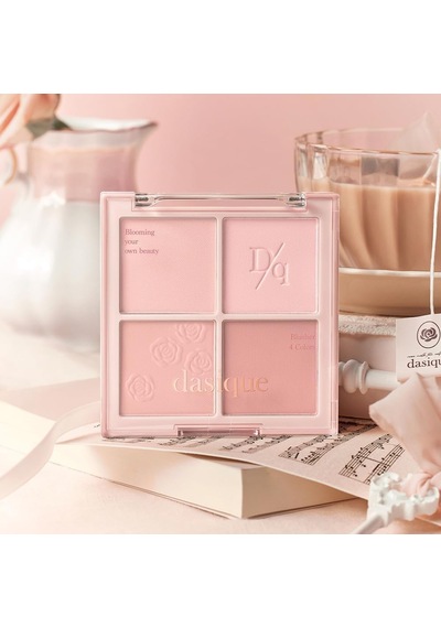Karıştırılabilir Renk Tonlarına Sahip 4lü Allık Blending Mood Cheek 15 Rose Milk Tea
