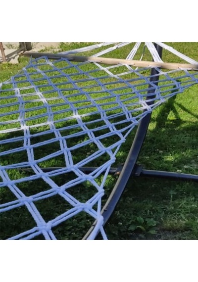 Ayrex Suya Dayanıklı Polyester Çift Kat Kişilik El Örgü Kalın Halatlı İpli Sallanan Sağlam Hamak Salıncak Genel Ayrex Suya Dayanıklı Polyester Çift Kat Kişilik El Örgü Kalın Halatlı İpli Sallanan Sağlam Hamak Salıncak Genel