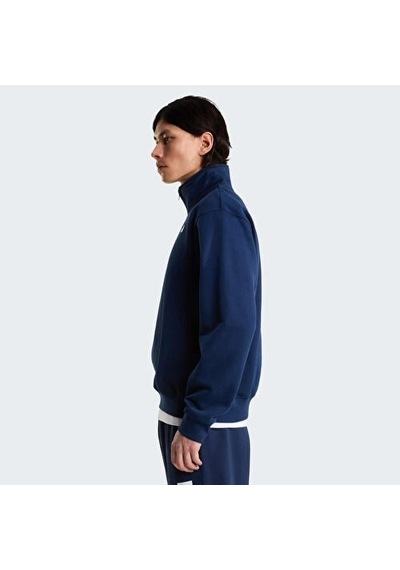 The North Face M Tnf Essential Simple Dome Rlx 1/4 Zip Erkek Sweatshirt-34108 Lacivert