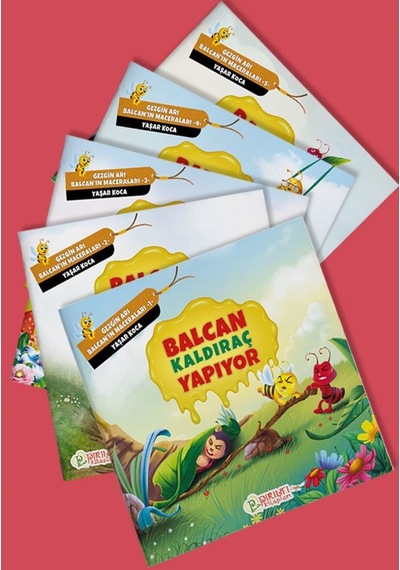 Gezgin Arı Balcan’In Maceraları 5 Cilt - Yaşar Koca