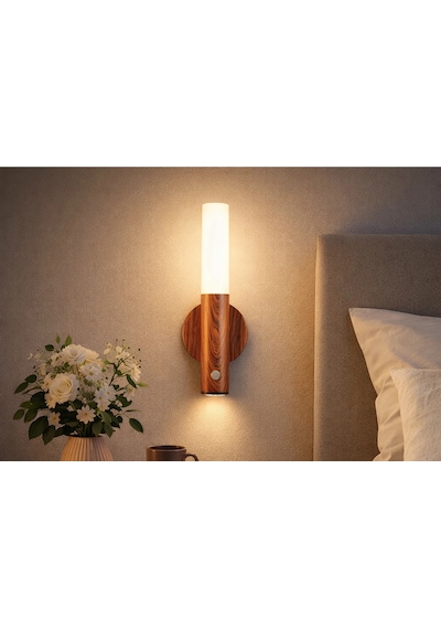 Cata Ct-5250 Kumru Şarjlı Led Duvar Aplik Günışığı Kablosuz Duvar Lambası Şık Dekoratif Aydınlatma Gün Işığı