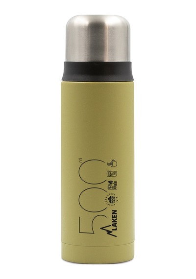 Laken Paslanmaz Çelik THERMO FLASK 0,50L KHAKI -  LK1850K Haki
