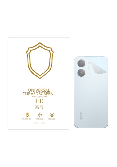 Microcase Poco X8 Pro Max 5g İle Uyumlu Full Tpu Nano Arka Ekran Koruma Filmi - Ekm102