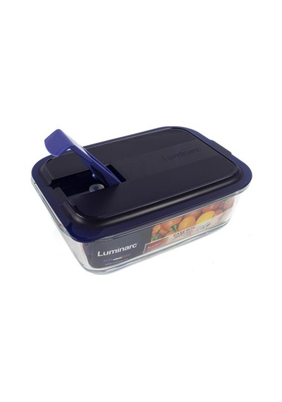 Aryıldız Luminarc Dikdörtgen Cam Saklama Kabı 122cl 21x15x7cm