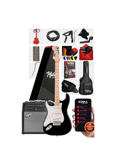 Midex Rph-31wb-50amp Solak Elektro Gitar 50w Amfili Full Set
