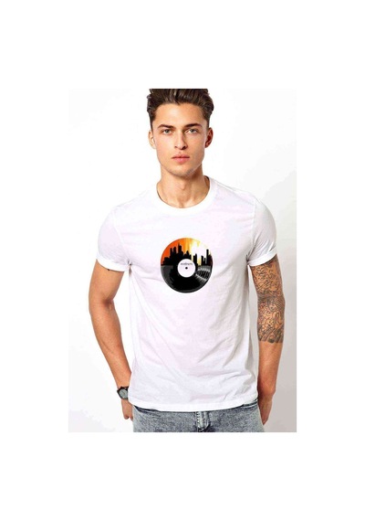 Silhouette Motown Erkek Beyaz Tshirt