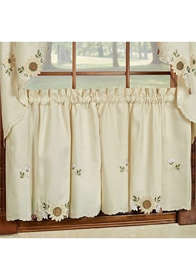Sweet Home Collection Şık Ve Benzersiz Desenler Ve Tasarımlar, Ayçiçeği, 60 Cm Kat A Antrasit
