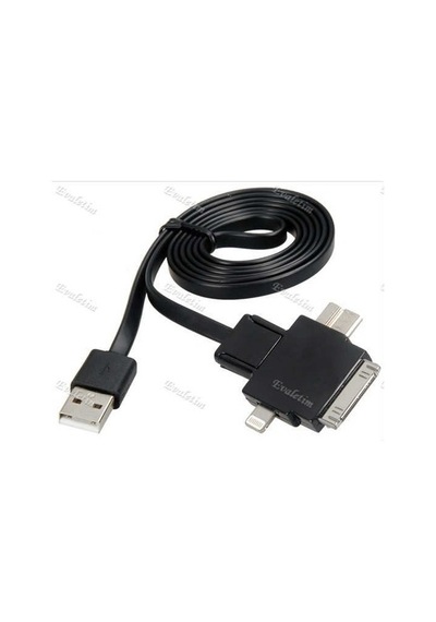 Coklu Usb Data Şarj 4851P Unıversal Kablosu
