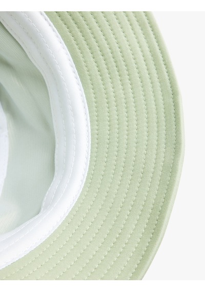 Koton Etiket Detaylı Pamuklu Bucket Şapka Yeşil 6sam40023aa