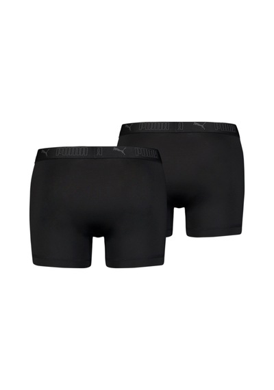 Puma Sport Mikrofiber Boxer Erkek 2Li Paket 935520 01 Siyah