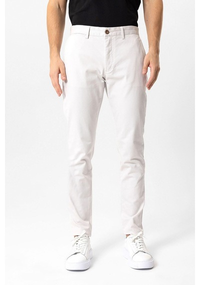 Back And Bond Gri Slim Fit Pamuklu Yan Cep Chino Pantolon Çok Renkli