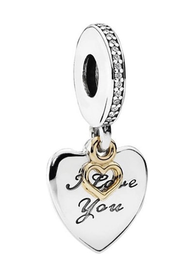 Nur Silver Kalp Gümüş Charm Nur-bl01056