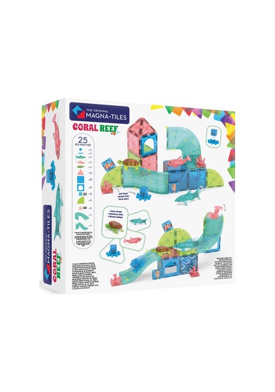 Magna-tıles - Coral Reef Manyetik Bloklar - 25 Parça