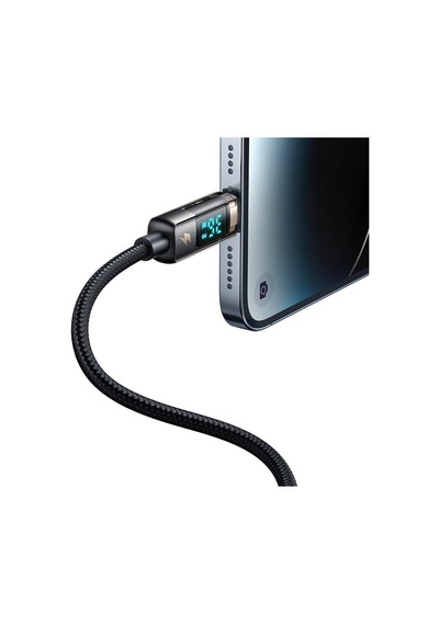 Mcdodo Ca-3600 Type-c To Lightning Dijital Ekranlı Apple iPhone Uyumlu Şarj & Data Kablosu 1.2m - Siyah