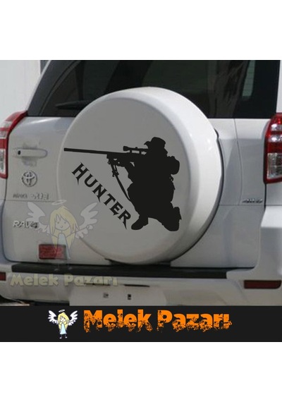 Hunter, Avci Araba Sticker