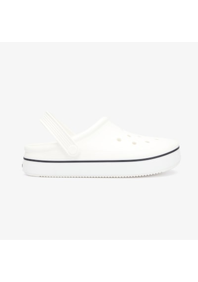 Crocs Off Court Unisex Beyaz Terlik Düz 208371